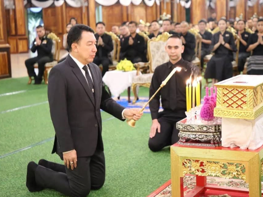 ผู้ว่าราชการจังหวัดเพชรบูรณ์เป็นประธานพิธีบำเพ็ญกุศลถวายเป็นพระราชกุศล สมเด็จพระนางเจ้าสิริกิติ์ พระบรมราชินีนาถ พระบรมราชชนนีพันปีหลวง