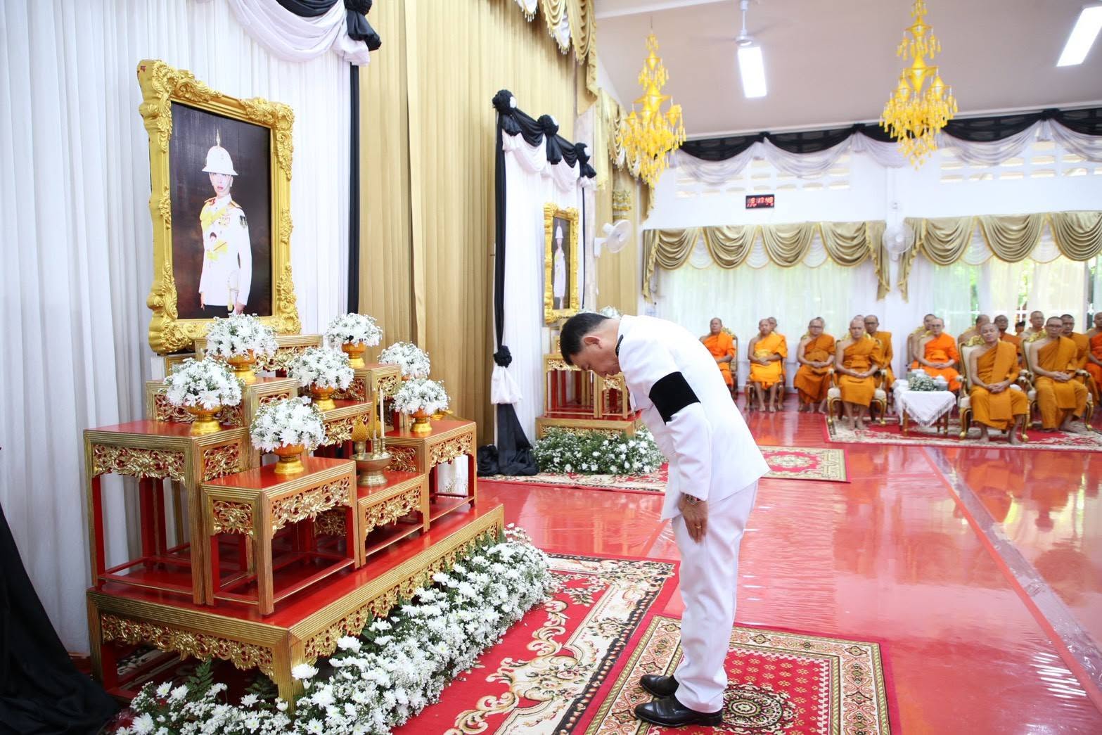 จังหวัดเพชรบูรณ์จัดพิธีถวายน้ำสรงพระศพเบื้องหน้าพระรูป สมเด็จพระเจ้าลูกเธอ เจ้าฟ้าพัชรกิติยาภา นเรนทิราเทพยวดี กรมหลวงราชสาริณีสิริพัชร มหาวัชรราชธิดา อย่างสมพระเกียรติ