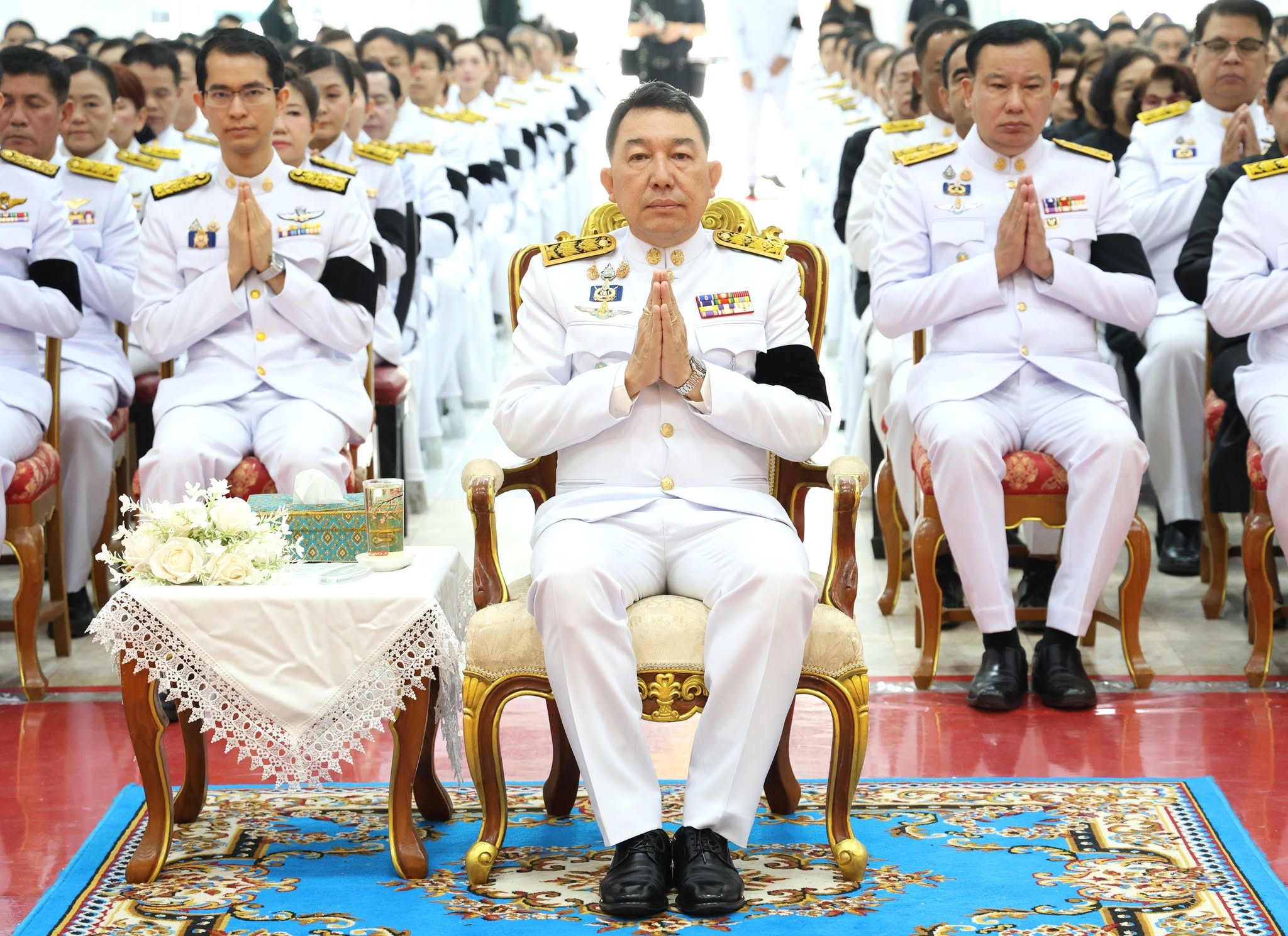 ผู้ว่าฯ เพชรบูรณ์ นำพสกนิกรร่วมพิธีบำเพ็ญกุศลสัตตมวาร ถวายเป็นพระราชกุศลแด่สมเด็จพระเจ้าลูกเธอ เจ้าฟ้าพัชรกิติยาภา นเรนทิราเทพยวดี กรมหลวงราชสาริณีสิริพัชร มหาวัชรราชธิดา 